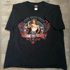 Harley-Davidson Ride with Pride Graphic T Shirt